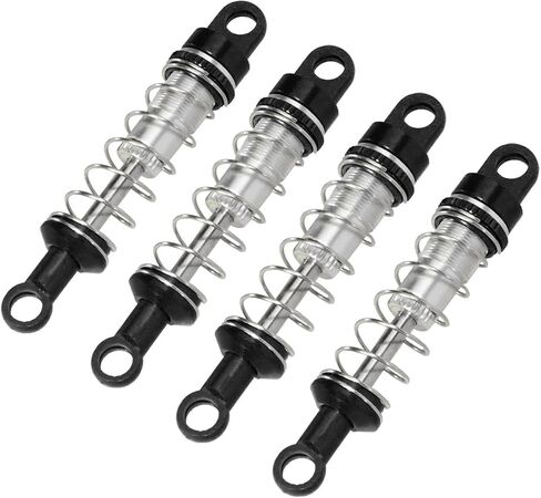 60mm Oil Filled Type Metal Shock Absorber Compatible with MN78 MN82 MN168 MN99sV2 RC Car Adjustable Upgrade refit Parts accessory(Red 2PCS) in Kuwait