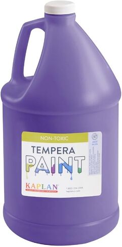 Kaplan Early Learning Company Kaplan Tempera Paint Gallon Assortment - Set of 8 in Saudi Arabia
