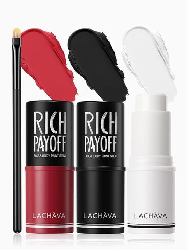 3PCS Face Body Paint Sticks for Halloween Clown & SFX Makeup in Kuwait