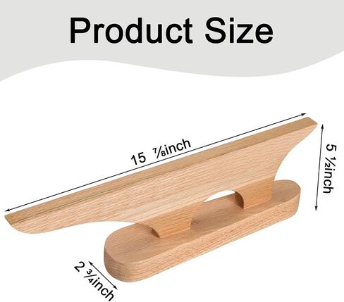 AceOrbit Tailors Point Press Clapper 15 7/8" L x 5 1/2" H Point Press and Pounding Block Red Oak Wood Tailor Tool for Quilting and Sewing and Ironing Seams and Corners in Kuwait