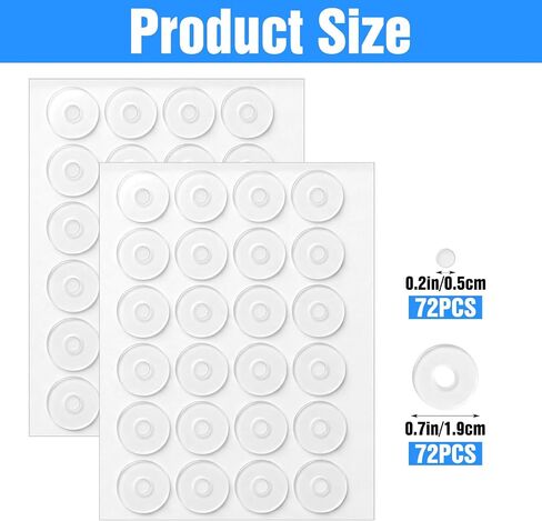 Sorcristy 144 Pcs Non Slip Silicone Grips for Quilt Ruler Grip Stickers in Kuwait