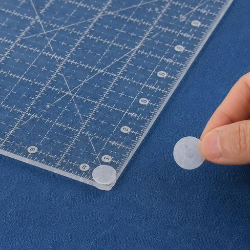 Sorcristy 144 Pcs Non Slip Silicone Grips for Quilt Ruler Grip Stickers in Kuwait