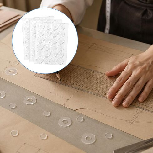 Sorcristy 144 Pcs Non Slip Silicone Grips for Quilt Ruler Grip Stickers in Kuwait