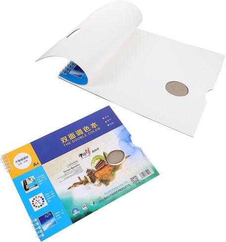 Paper Paint Palette Book for Artists and Nail Technicians 25 Pages in Kuwait