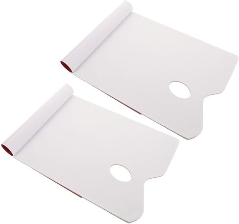 2pcs Tear-Off Paint Palette Paper Pad for Acrylic, Oil, Watercolor in Kuwait