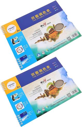 Disposable Paint Palette Paper for Artists, 25 Pages, White Smooth Surface in Saudi Arabia