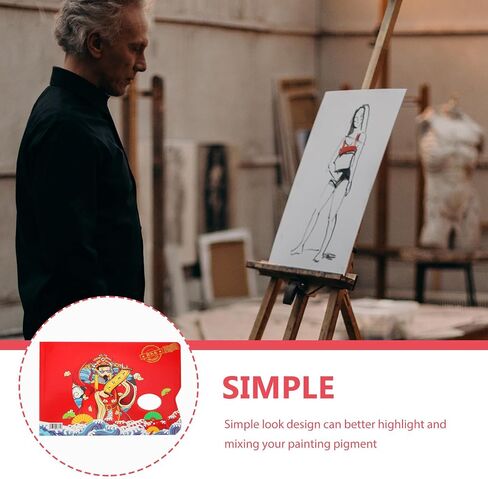 Double Sided Paper Paint Palette Tear Off Mixing Sheets for Artists in Kuwait