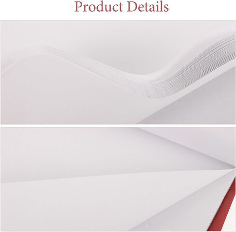 Red Paper Paint Palette Book for Acrylic, 36 Sheets, Leak Resistant in Kuwait