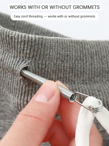 Efficient Universal Rope Threader with Spring-Loaded Eye – Ideal for Home Sewing & Elastic Waistband, Multi-Purpose Durable Tool, 1-Piece in Kuwait