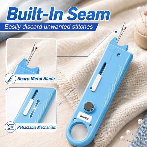 Sewing Machine Needle Threader (2Pcs,Red+Blue) in Kuwait