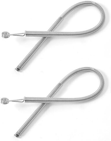 2 PCS Universal Rope Threader with Spring-Loaded Eye, Efficient Tool for Home Sewing, Elastic Waistbands & Multi-Purpose Use in Kuwait