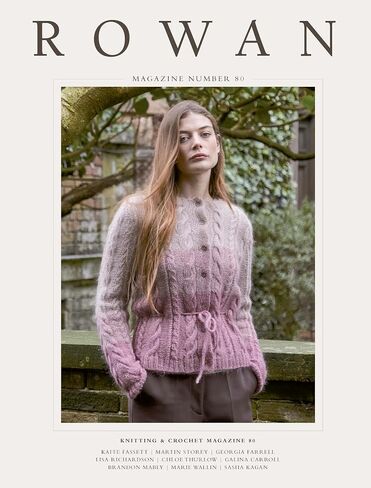 Rowan Magazine 80 – Knitting Pattern Book with 30+ Designs in Kuwait