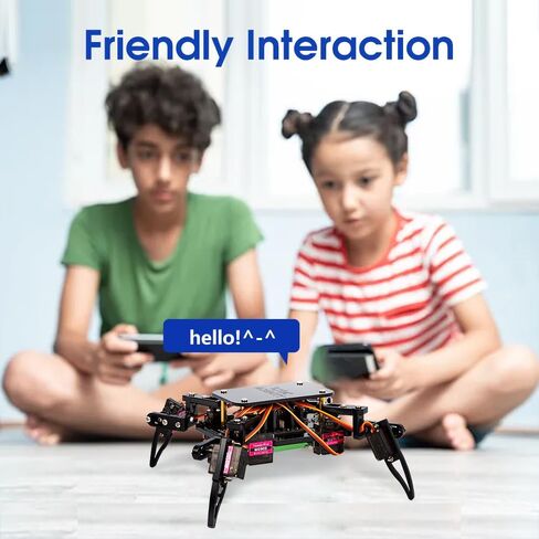 ACEBOTT Science Kits Spider Robot Building Kit STEM Crawling Robot Gifts for Kids Boys Ages 8-12 Girls, Scientific Coding Robotic Technic Creative DIY Toys for Birthday in Kuwait