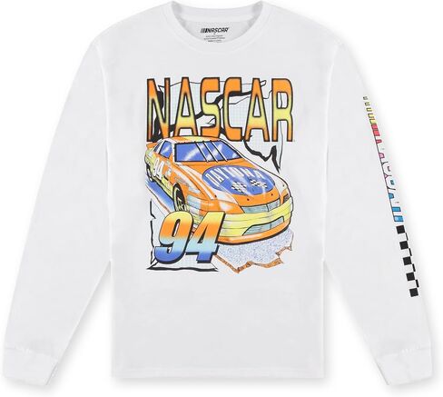 NASCAR Vintage Daytona 500 Shirt Racing Mens Graphic Long Sleeve T-Shirt in Kuwait