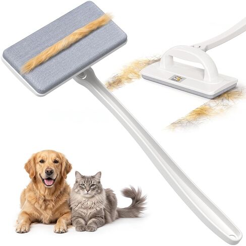 ORDORA Reusable Pet Hair Remover Brush for Furniture, Dog & Cat Fur in Kuwait