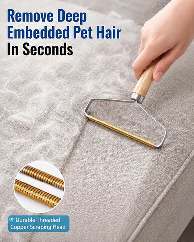6-Pack Pet Hair Removal Tool, Cat Hair Remover Furniture in Kuwait