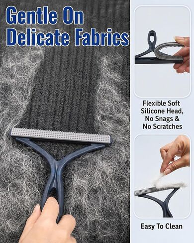 6-Pack Pet Hair Removal Tool, Cat Hair Remover Furniture in Kuwait