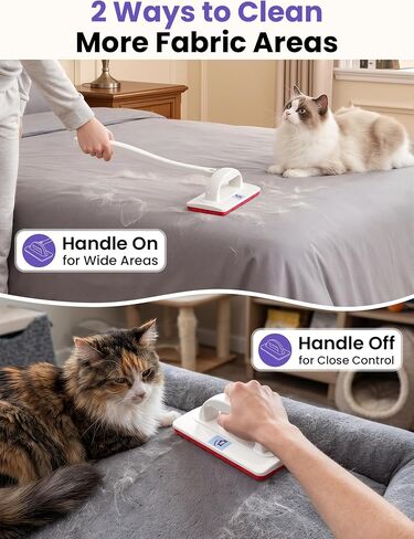 DELOMO Reusable Pet Hair Remover Brush for Furniture, Dog & Cat Fur Remover in Kuwait