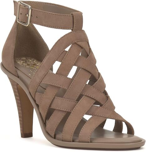 Vince Camuto Women's Frelly Stacked Heel Sandal Heeled in Kuwait