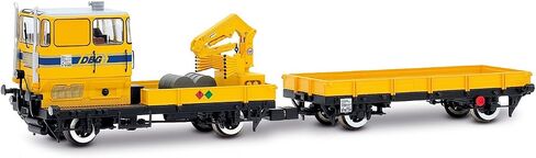 Rivarossi HR2925D DBG, KLV 53 maintenance vehicle, yellow-blue painting, section V-VI, with DCC decoder Petrol locomotive in Kuwait