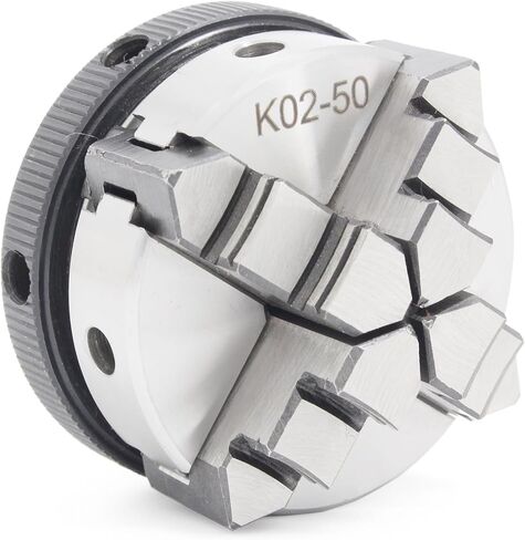 RATTMMOTOR K02-50mm/1.97inch Mini Lathe Chuck 4 Jaw Self-Centering Chuck M14 Thread Mount Drill Chuck for CNC Router Engraver Milling Machine in Kuwait