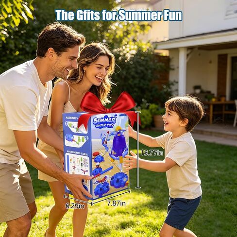 Love&Mini 4-in-1 Kids Water Sprinkler Toy in Kuwait