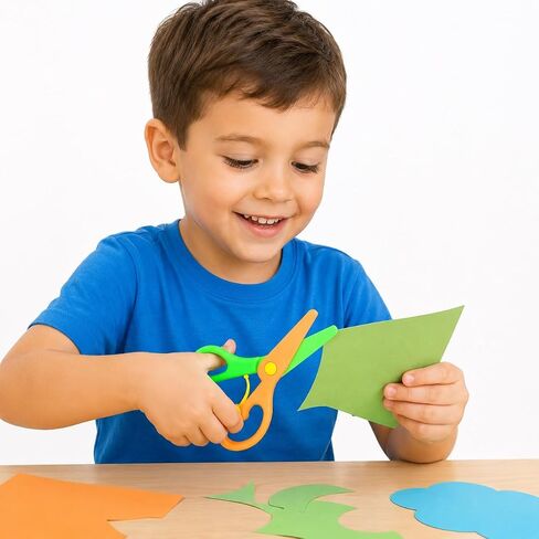 Kids Scissors Bulk 36 Pack, 5.4 Inch Safety Scissors for School Classroom in Saudi Arabia