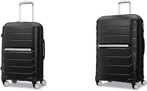 Samsonite Freeform Hardside Two-Piece Spinner Set (21"/28"), Black in Kuwait