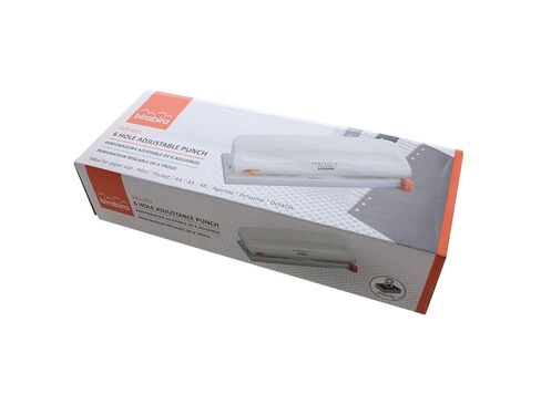 BiraBira 6 Hole Punch, 8 Sheet Capacity for Planners and 6 Ring Binders in Kuwait