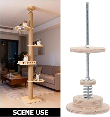 Cat Tree Top Stabilizer, Floor to Ceiling Cat Tree Top in Kuwait