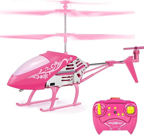 Remote Control Helicopter, Pink Rc Helicopter Toys for Kids Girls Ages 8+ in Saudi Arabia