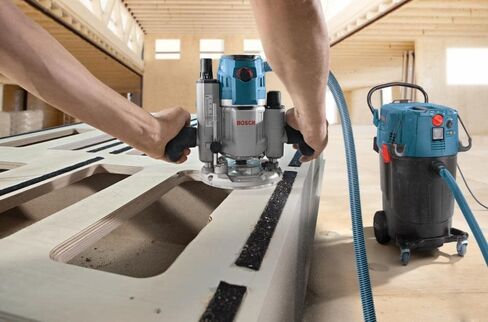 Bosch VAC140AH Portable 14 Gallon Dust Extractor with Auto Filter Clean and HEPA Filter in Saudi Arabia
