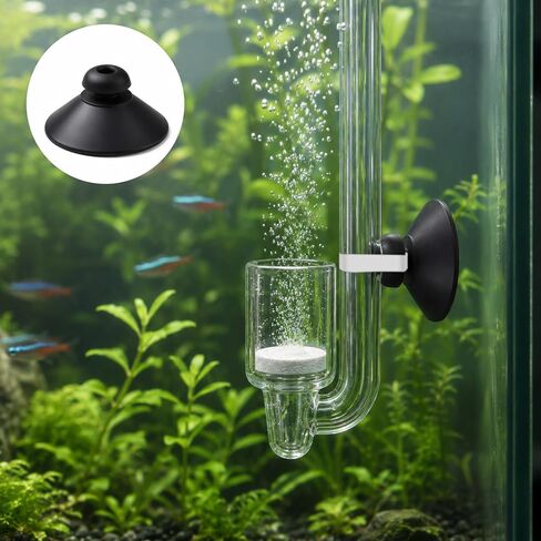 24PCS Black Suction Cups for Aquarium, 28mm Rubber Fish Tank Suction Cups in Kuwait