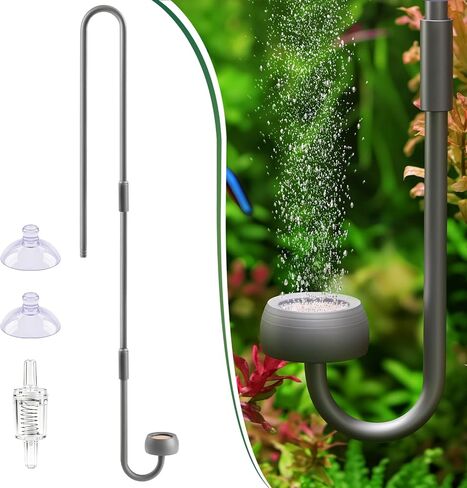 DIY Stainless Steel CO2 Difusser Atomizer, Adjustable Length (20-35 cm) in Kuwait