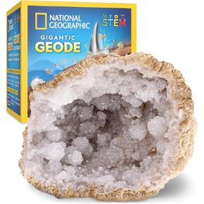 National Geographic Break Open 2 Jumbo Geodes Science Kit for Kids in Kuwait