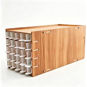 HHCLBYFA Quilling Paper Strip Organizer, 25-Slots Storage Holder for 2/3/5/7/10mm Quilling Paper Strip in Kuwait