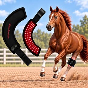 4 Modes&3 Brightness Levels Red Light Therapy for Horse Leg Joint&Hoof Wrap in Kuwait