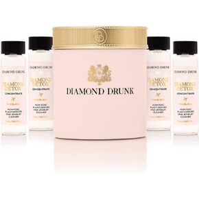Diamond Drunk Travel Fine Jewelry Cleaning Kit, TSA-Approved, Reusable, Beige in Saudi Arabia