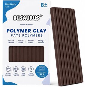 Polymer Clay(200g/7 oz) White Oven-Bake Modeling Clay for Sculpting in Kuwait