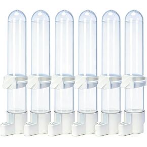Automatic Bird Water Dispenser Cage Hanging Water Feeder with Anti-Spill Design for Parakeet Canary Small Parrot Lovebirds (3PCS 120ml Water Dispenser) in Kuwait