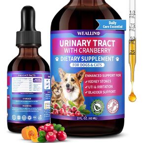 WEALLIN Cat & Dog Natural Urinary Tract Infection Treatment with Cranberry in Saudi Arabia