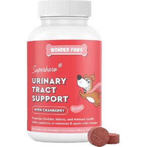 Cranberry Supplement for Dogs UTI - Urinary Tract & Bladder Chewables 120ct in Kuwait