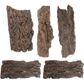 CALLARON 5pcs Reptile Bark Cork Wood Panel Decor for Tank and Terrarium in Kuwait