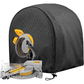 YOUSEEN Power Miter Saws Cover, High Density Waterproof Oxford cloth, D28"*W24"*H28", Fit for Most Miter Saws, Planers, Machine Tools, To Prevent Table Saw Rust. in Kuwait
