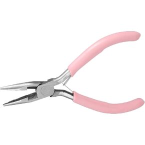 Needle Nose Pliers with Teeth, 4.5 Inch Pliers for Jewelry Making, Comfort Grip Handle Craft Pliers for Wire Bending, Repair, Object Grasping in Kuwait
