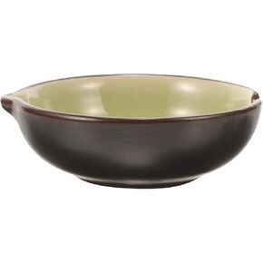 Lurrose Ceramic Calligraphy Ink Plate Desktop Dish for Ink and Water Use in Kuwait