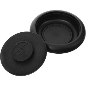 Chinese Calligraphy Ink Grinding and Storage Tool with Lid, Plastic Holder in Kuwait