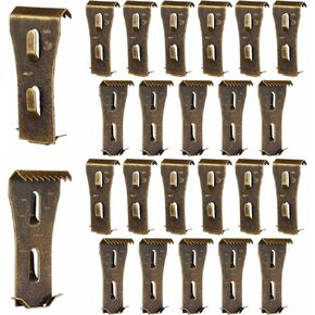 Brick Clips 8 Pcs Heavy Metal Wall Hangers for 2-1/4 to 2-3/8 In Bricks in Kuwait