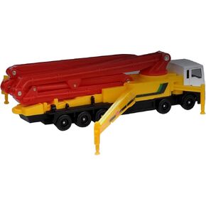 1/100 Scale Concrete Pump Truck Diecast Model Engineering Vehicle Car Toy Decor in Kuwait