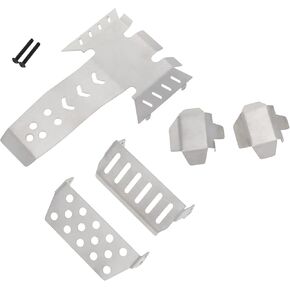 RC Car Upgrade Part Chassis Armor Guard Set Metal Protect Plate Protective Armor for VP VS4-10 Phoenix VPS09007 Parts in Kuwait
